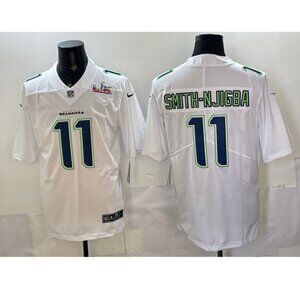 Mens or Youths Choose Jaxon Smith-Njigba White Super Bowl LX Jersey Stitched Vap